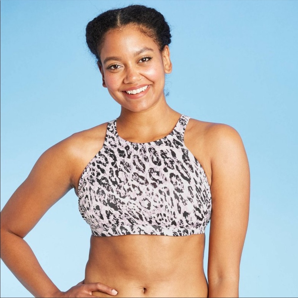 All in Motion High Neck Bathing Suit Top